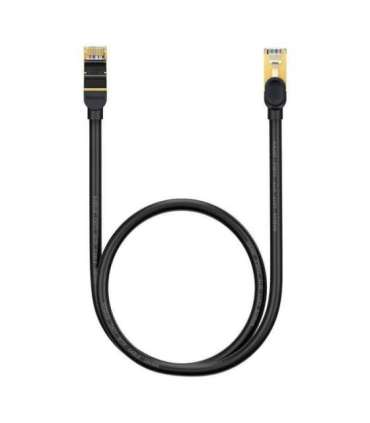 Baseus Ethernet RJ45, 10Gbps, 1m network cable (black)
