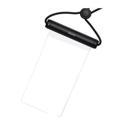 Baseus Cylinder Slide-cover waterproof smartphone bag (black)