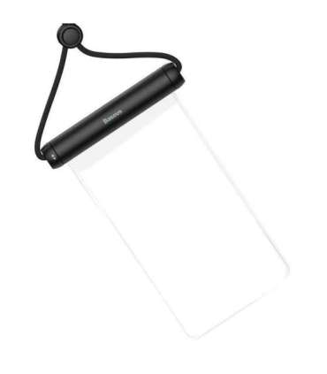 Baseus Cylinder Slide-cover waterproof smartphone bag (black)