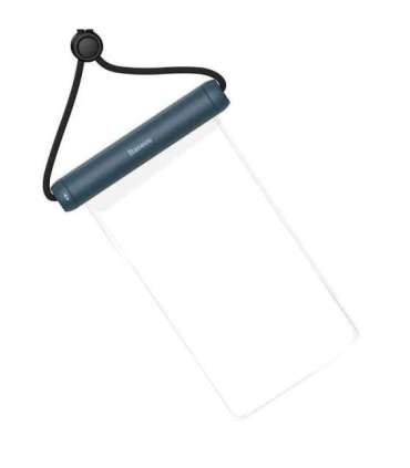 Baseus Cylinder Slide-cover waterproof smartphone bag (blue)