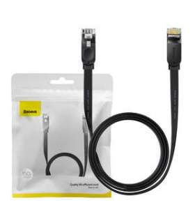 Baseus Ethernet RJ45, 1Gbps, 1.5m network cable (black)