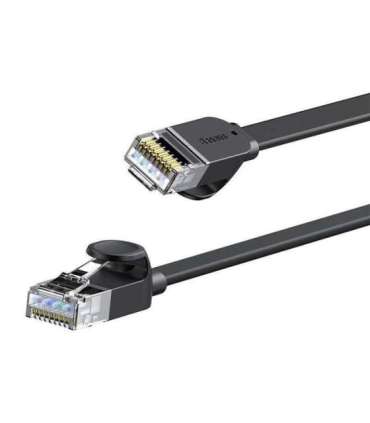 Baseus Ethernet RJ45, 1Gbps, 1.5m network cable (black)