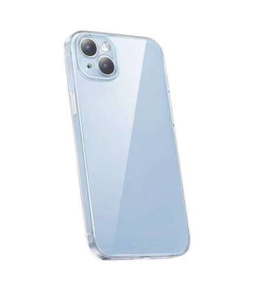 Baseus Crystal Series Case for iPhone 14 Plus + tempered glass