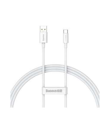 Baseus Superior Series Cable USB to USB-C, 65W, PD, 1m (white)