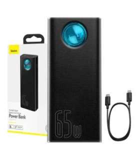 Powerbank Baseus Amblight 30000mAh, 4xUSB, USB-C, 65W (black)