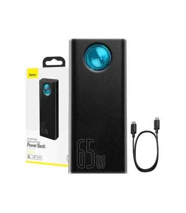 Powerbank Baseus Amblight 30000mAh, 4xUSB, USB-C, 65W (black)