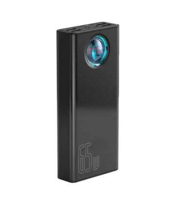 Powerbank Baseus Amblight 30000mAh, 4xUSB, USB-C, 65W (black)