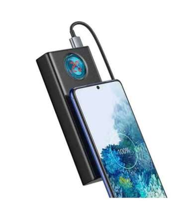 Powerbank Baseus Amblight 30000mAh, 4xUSB, USB-C, 65W (black)