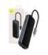 Hub 5in1 Baseus AcmeJoy series USB-C to 2xUSB 3.0 + USB 2.0 + USB-C PD + RJ45 (dark grey)