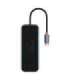 Hub 5in1 Baseus AcmeJoy series USB-C to 2xUSB 3.0 + USB 2.0 + USB-C PD + RJ45 (dark grey)
