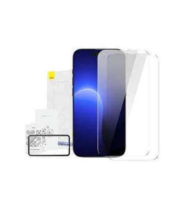 Baseus Crystal Tempered Glass 0.3mm for iPhone 14 Pro (2pcs)