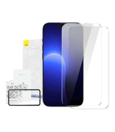 Baseus Crystal Tempered Glass 0.3mm for iPhone 14 Pro (2pcs)