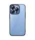 Baseus Glitter Transparent Case and Tempered Glass set for iPhone 14 Pro (blue)