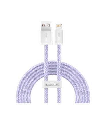 USB cable for Lightning Baseus Dynamic 2 Series, 2.4A, 2m (purple)