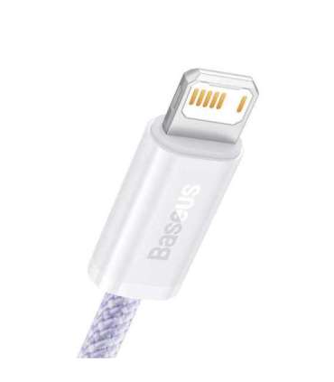 USB cable for Lightning Baseus Dynamic 2 Series, 2.4A, 2m (purple)