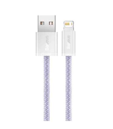 USB cable for Lightning Baseus Dynamic 2 Series, 2.4A, 2m (purple)