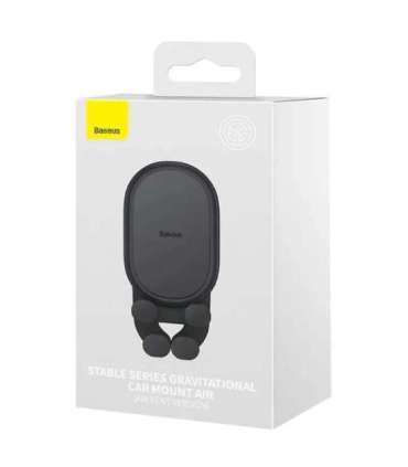 Baseus Stable Gravitational Car Phone Holder to Ventilation Grid (black)