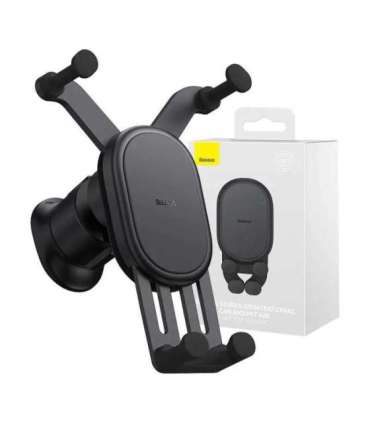 Baseus Stable Gravitational Car Phone Holder to Ventilation Grid (black)