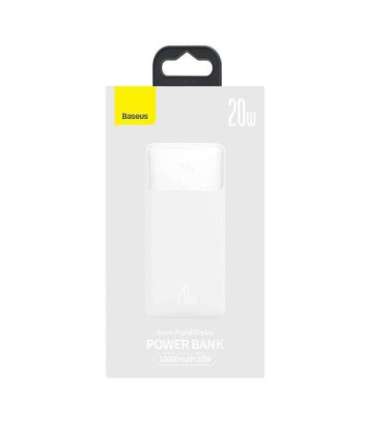 Powerbank Baseus Bipow 10000mAh, 20W (white)