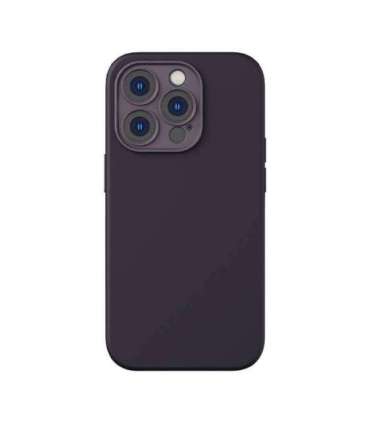 Baseus Liquid Silica Gel Case for iPhone 14 Pro (Elderberry)+ tempered glass + cleaning kit