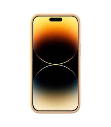 Baseus Liquid Silica Gel Case for iPhone 14 Pro Max (Sunglow)+ tempered glass + cleaning kit