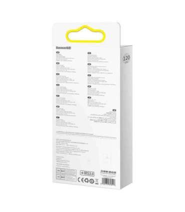 3in1 USB cable Baseus USB 3in1 Baseus Flash Series,  USB-C + Micro + Lightning 66W, 1.2m (blue)