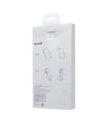 Baseus Liquid Silica Magnetic Case and Tempered Glass set for iPhone 14 Plus (blue)