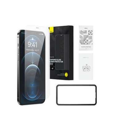 Baseus Schott HD Tempered Glass with dust filter 0.3mm for iPhone 12 Pro Max
