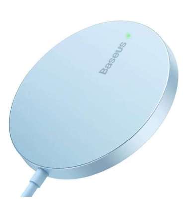 Magnetic Wireless Charger Baseus Simple Mini 3 15W (Blue)