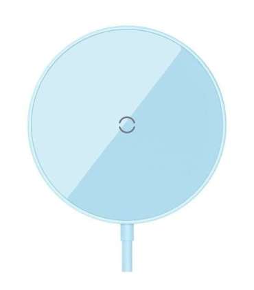 Magnetic Wireless Charger Baseus Simple Mini 3 15W (Blue)