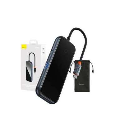 Adapter 4w1 Baseus Hub USB-C na 4xUSB 3.0 (Dark Grey)