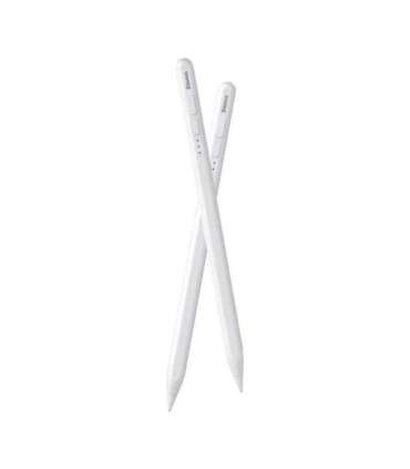 Smooth Writing Stylus with LED Indicators (Active) White