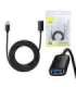 USB 3.0 Extension cable Baseus male to female, AirJoy Series, 2m (black)