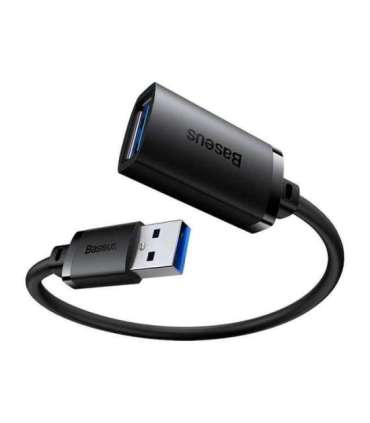 USB 3.0 Extension cable Baseus male to female, AirJoy Series, 2m (black)