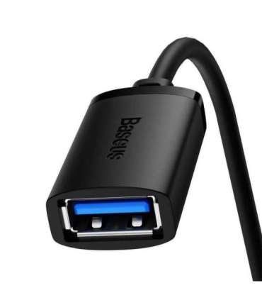 USB 3.0 Extension cable Baseus male to female, AirJoy Series, 2m (black)