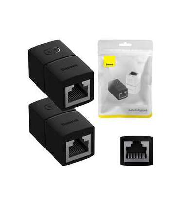 Cable Connector Baseus, 2 pcs, AirJoy Series (black)