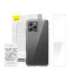 Case Baseus Crystal Series for iPhone 11 pro max (clear) + tempered glass + cleaning kit
