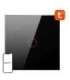 Smart Light Switch ZigBee Avatto LZTS02-EU-B1 1 Way No Neutral TUYA (black)