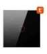 Smart Light Switch ZigBee Avatto LZTS02-EU-B1 1 Way No Neutral TUYA (black)