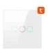 Smart Light Switch ZigBee Avatto LZTS02-EU-W3 3 Way No Neutral TUYA (white)