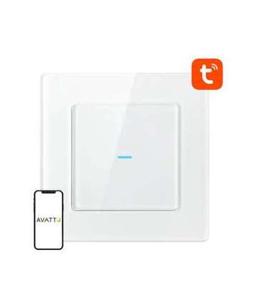 Smart Light Switch WiFi Avatto N-TS10-W1 1 Way TUYA (white)