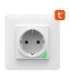 Smart WiFi Wall Socket Avatto N-WOT10-EU-W TUYA (white)