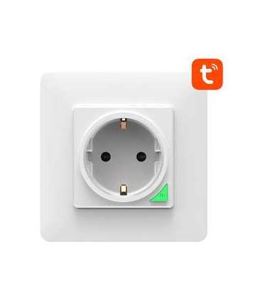Smart WiFi Wall Socket Avatto N-WOT10-EU-W TUYA (white)