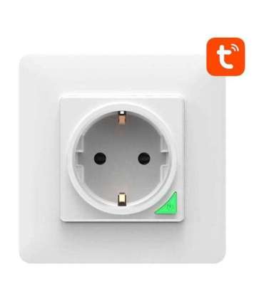 Smart WiFi Wall Socket Avatto N-WOT10-EU-W TUYA (white)