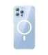 Phone case Baseus Magnetic Crystal Clear for iPhone 13 Pro (transparent) with all-tempered-glass screen protector and cleaning k