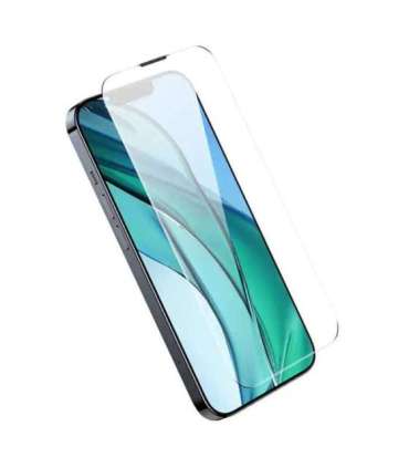 Tempered Glass Baseus Corning for iPhone 13/13 Pro/14 with built-in dust filter