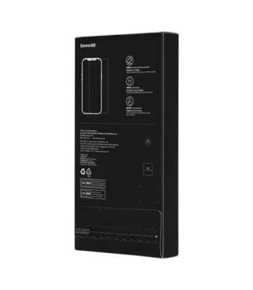 Tempered Glass Baseus Corning for iPhone 13/13 Pro/14 with built-in dust filter