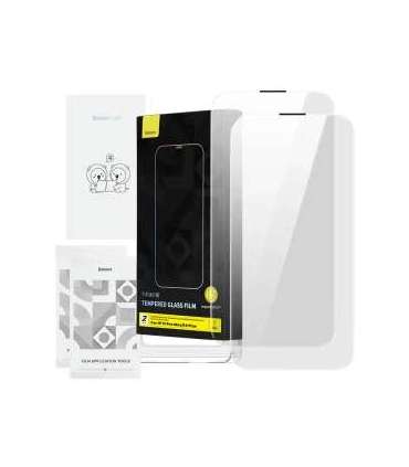 Tempered Glass Baseus Corning for iPhone 13 Pro Max/14 Plus with built-in dust filter