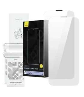 Tempered Glass Baseus Corning for iPhone 14 Pro with built-in dust filter