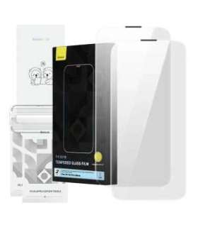 Tempered Glass Baseus Corning for iPhone 14 Pro with built-in dust filter